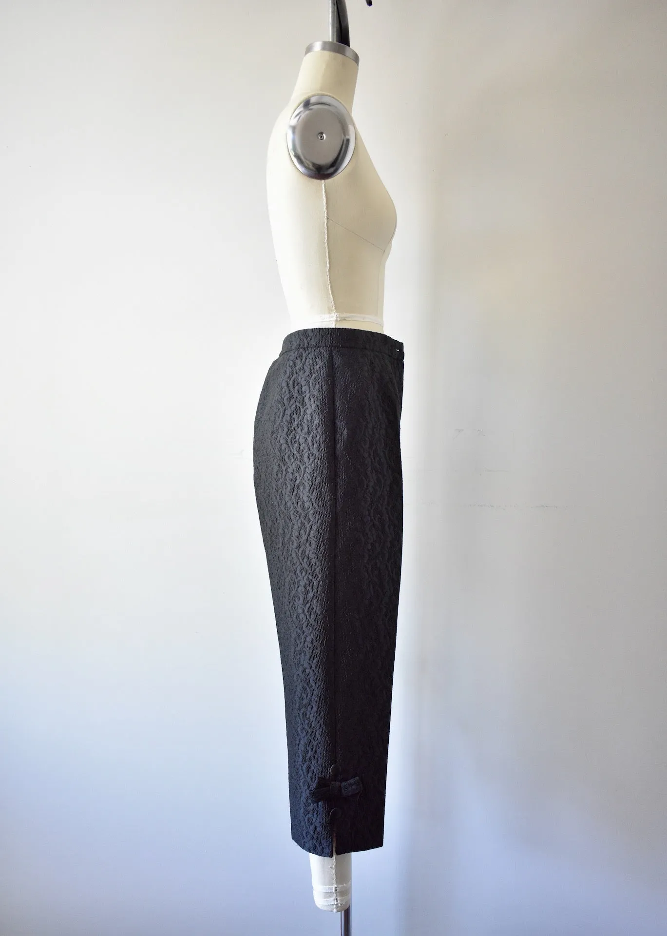 Crop Black Dolce and Gabbana Pant