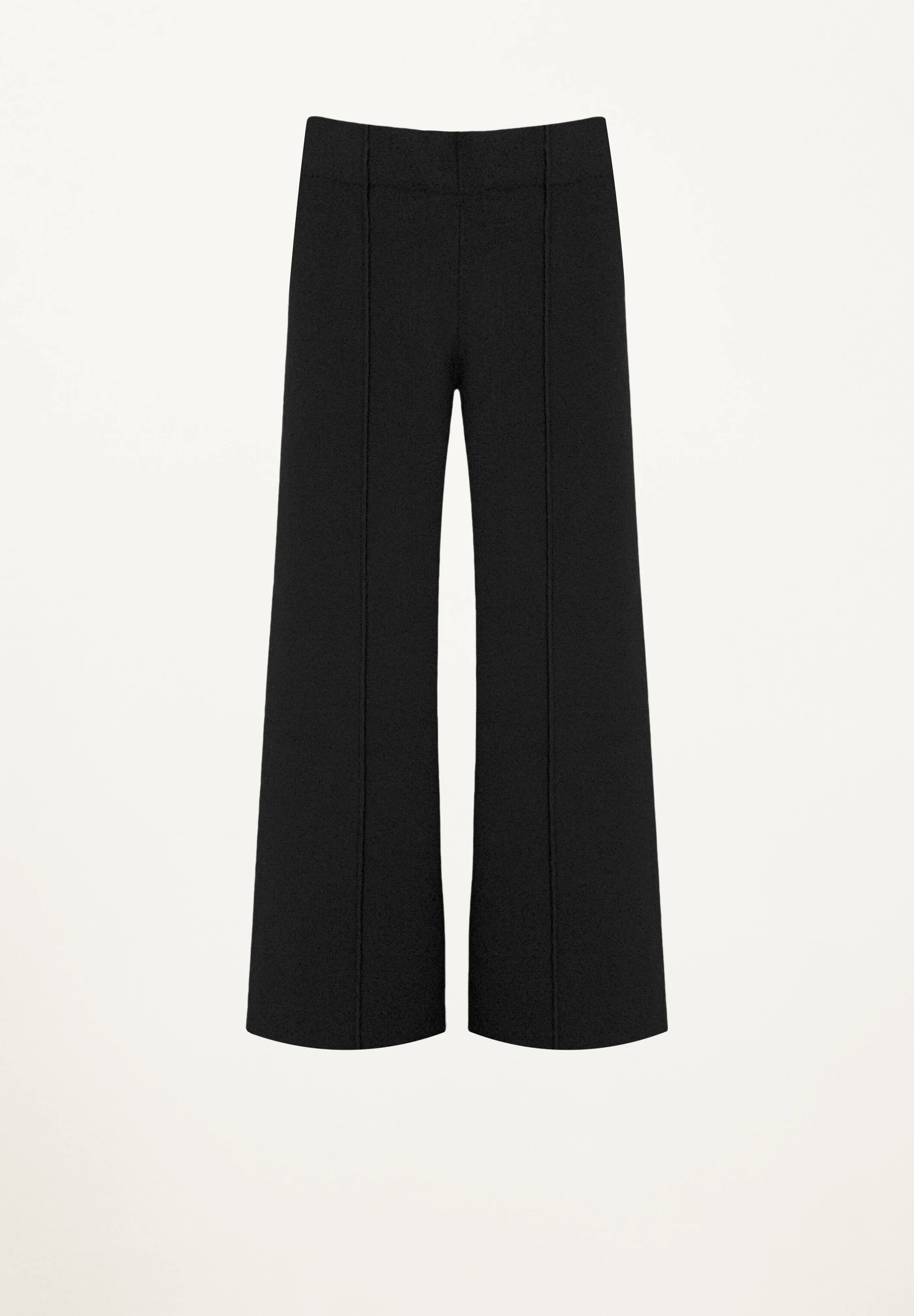 Cropped Milano Pant in Black