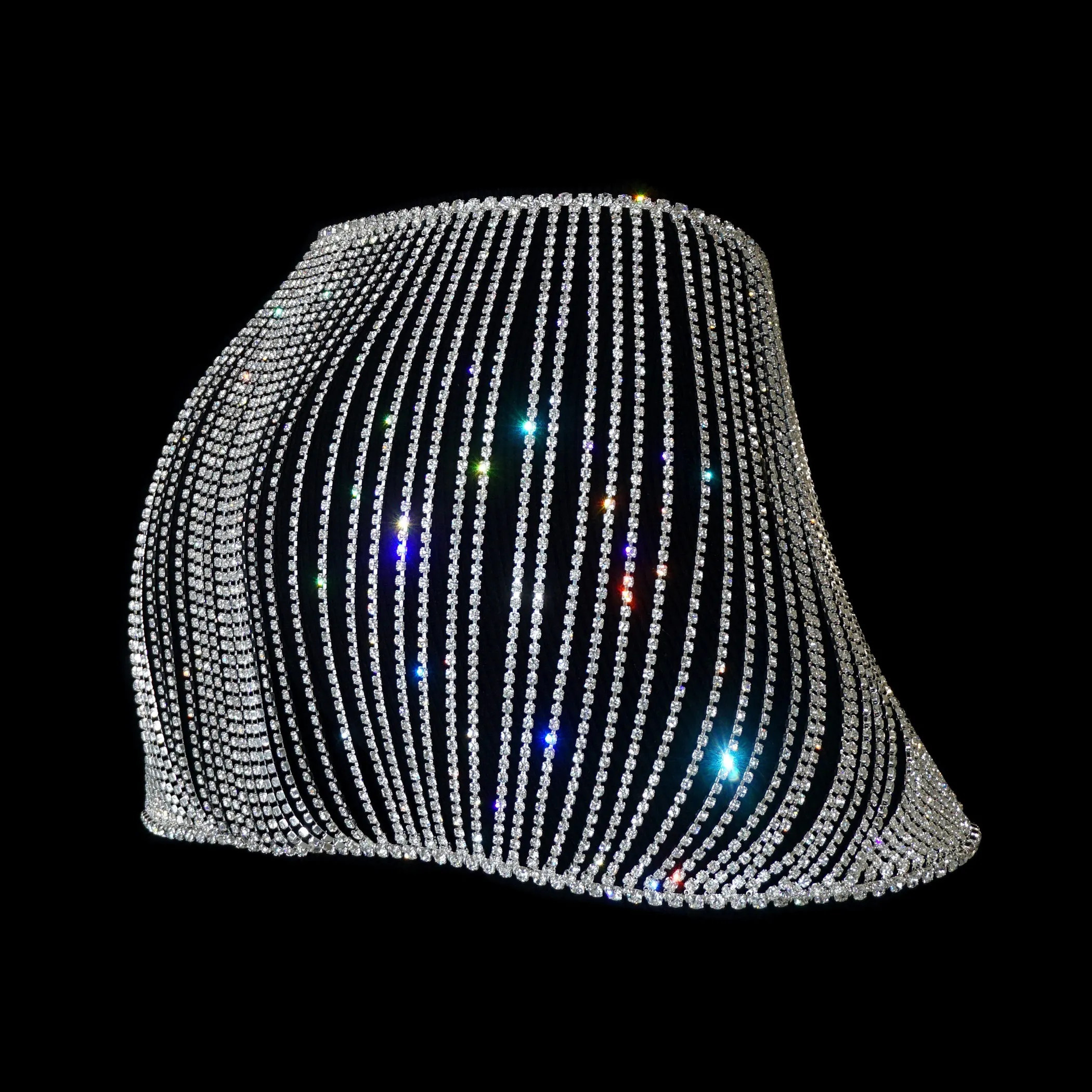 CRYSTAL TENNIS SKIRT