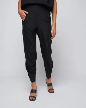 cuff akeo pant - black