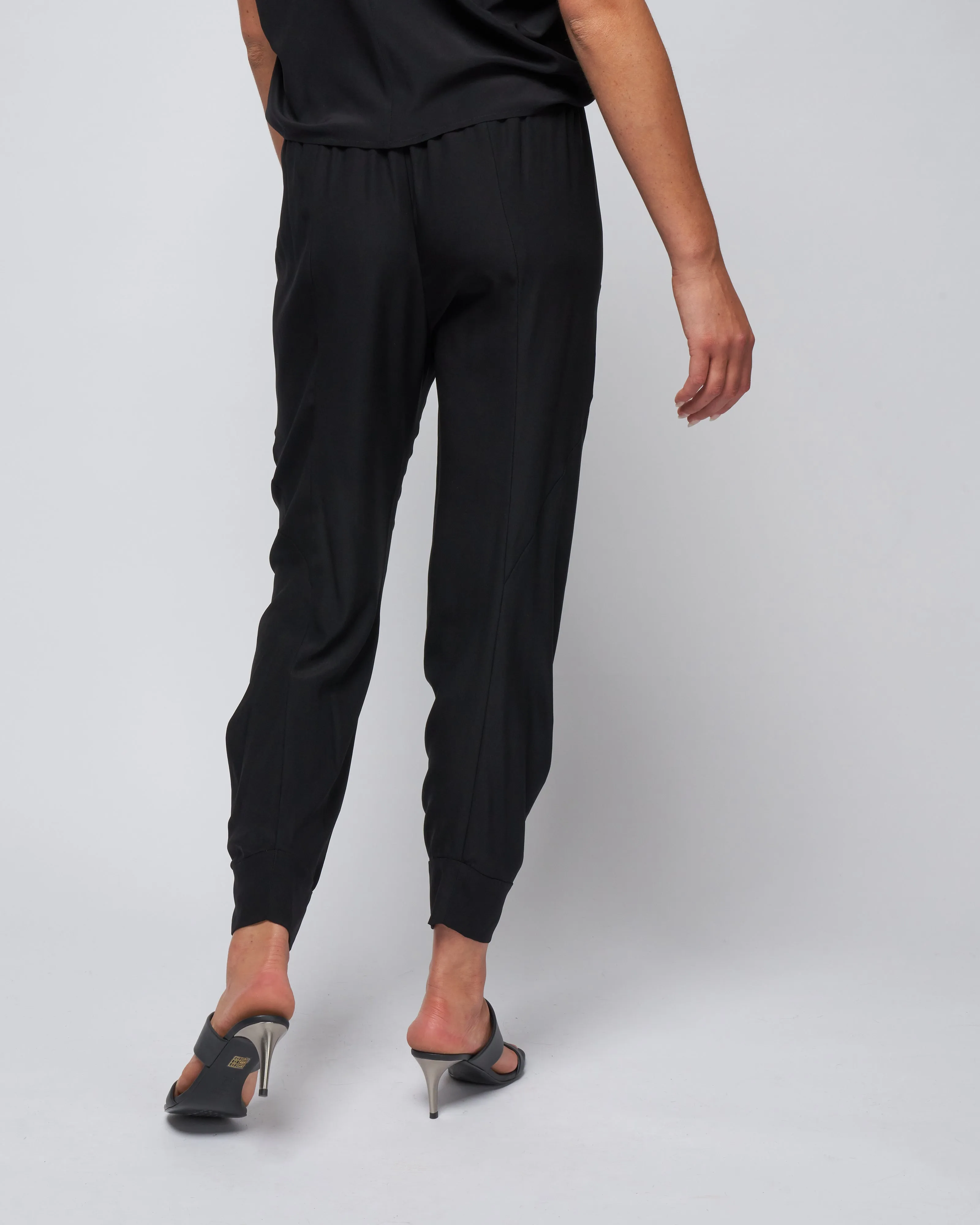 cuff akeo pant - black