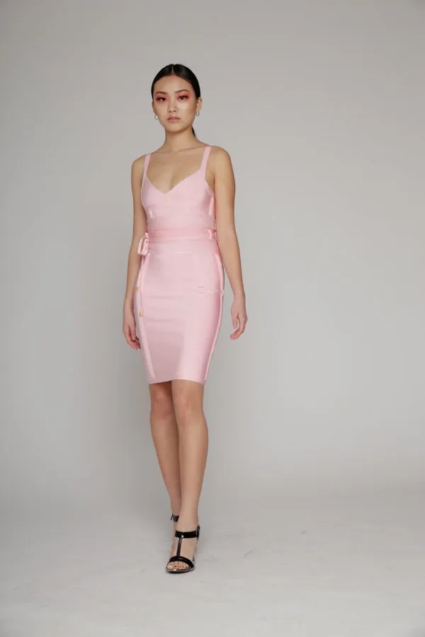 Daisy Bandage Pink Dress
