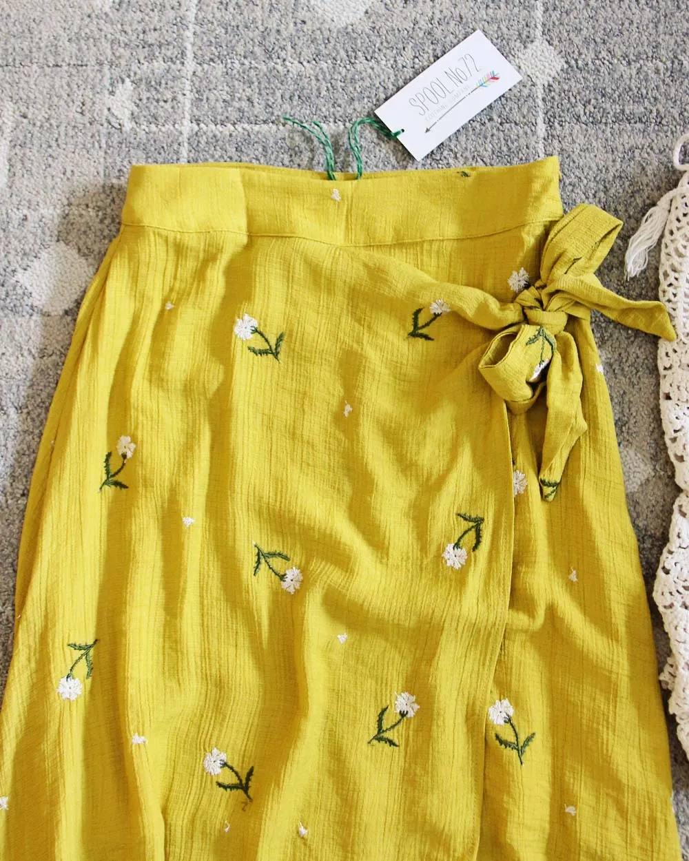 Daisy Wrap Skirt