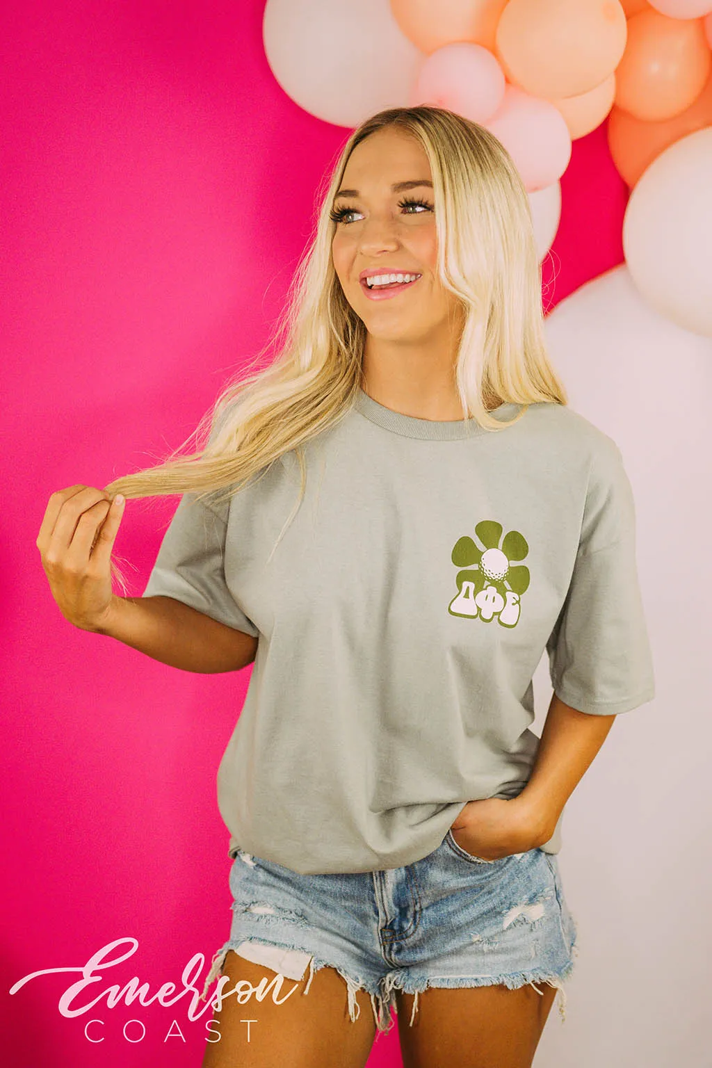 Delta Phi Epsilon Philanthropy Masters Milkshake Mash Tee