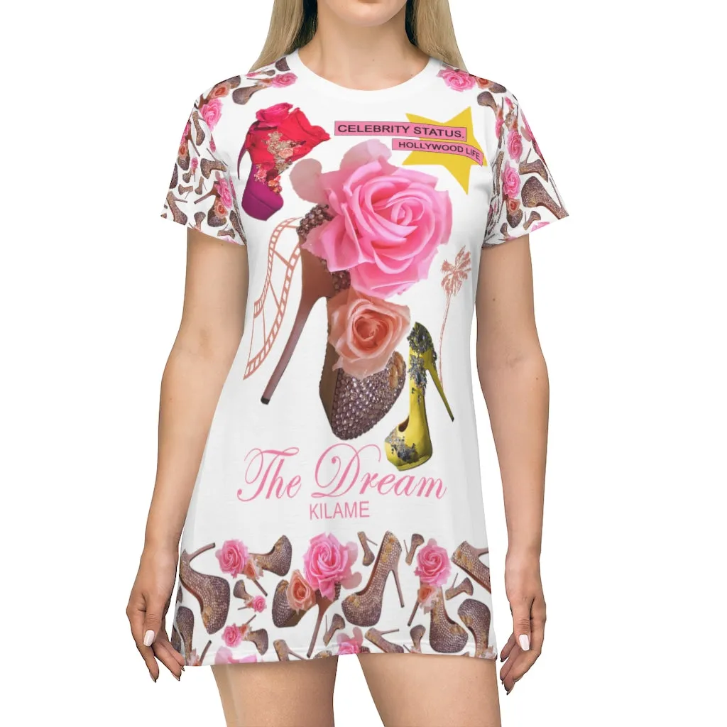 Dreamy T-Shirt Dress 'Celebrity status'