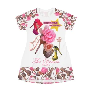 Dreamy T-Shirt Dress 'Celebrity status'