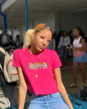 Drippin Ice Cream | Pink Tee