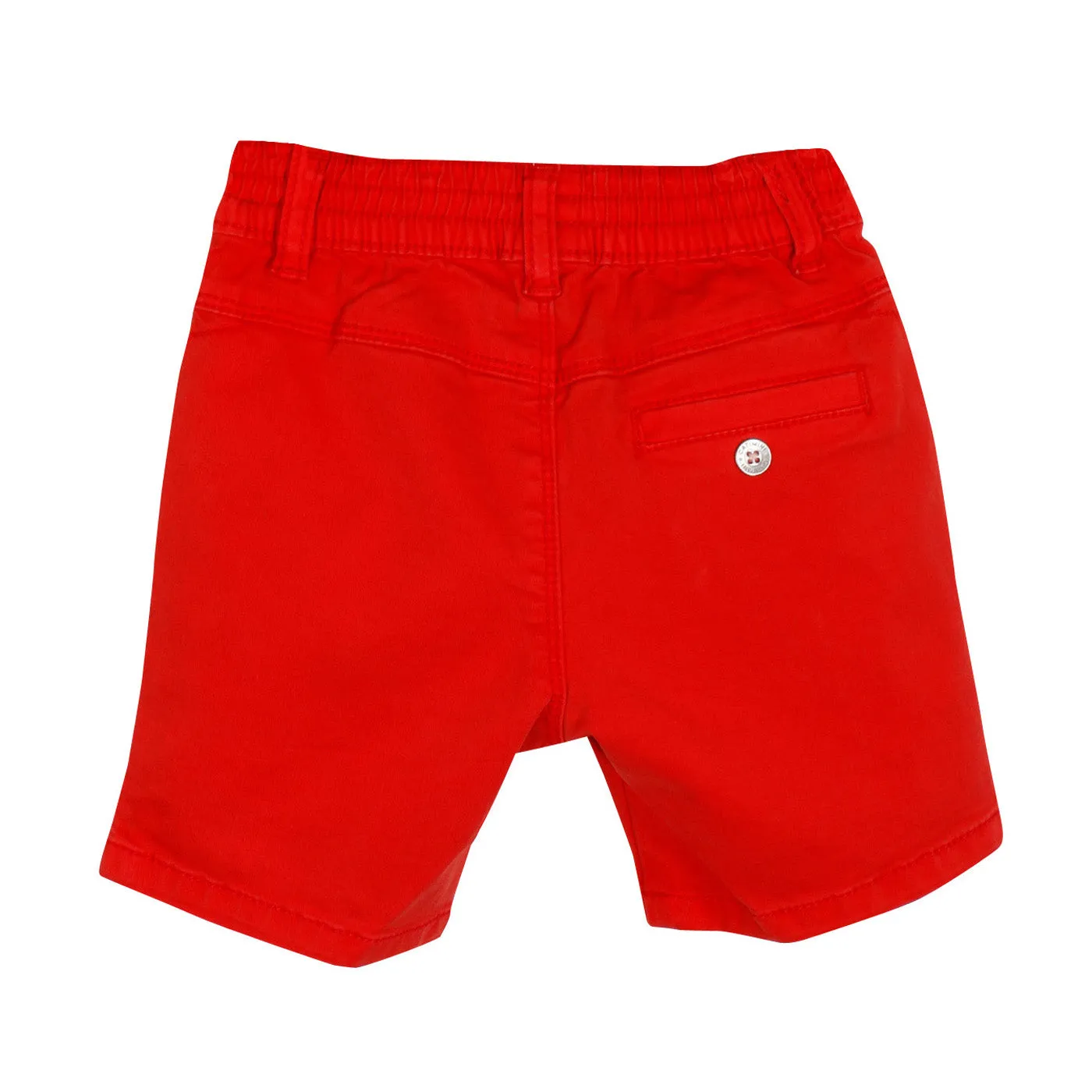 Dyed Gabardine Shorts