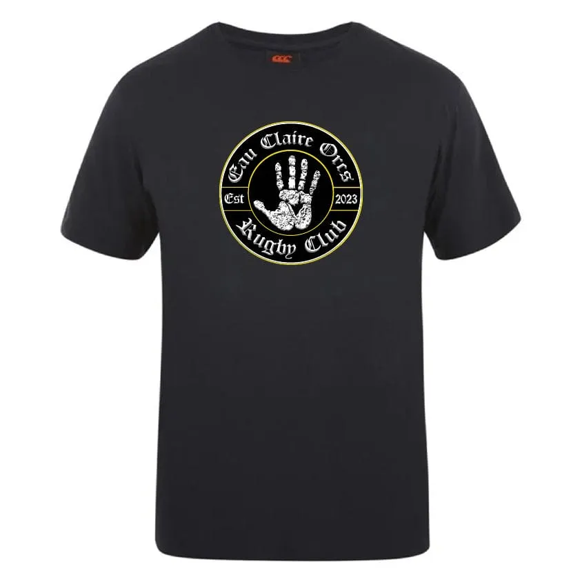 Eau Claire Orcs Club Plain Tee by Canterbury