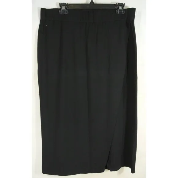 Eileen Fisher Jersey Faux Wrap Skirt‎ Small