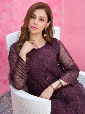 Embroidered Organza Shirt | Lime Light Women Eid Collection 2023