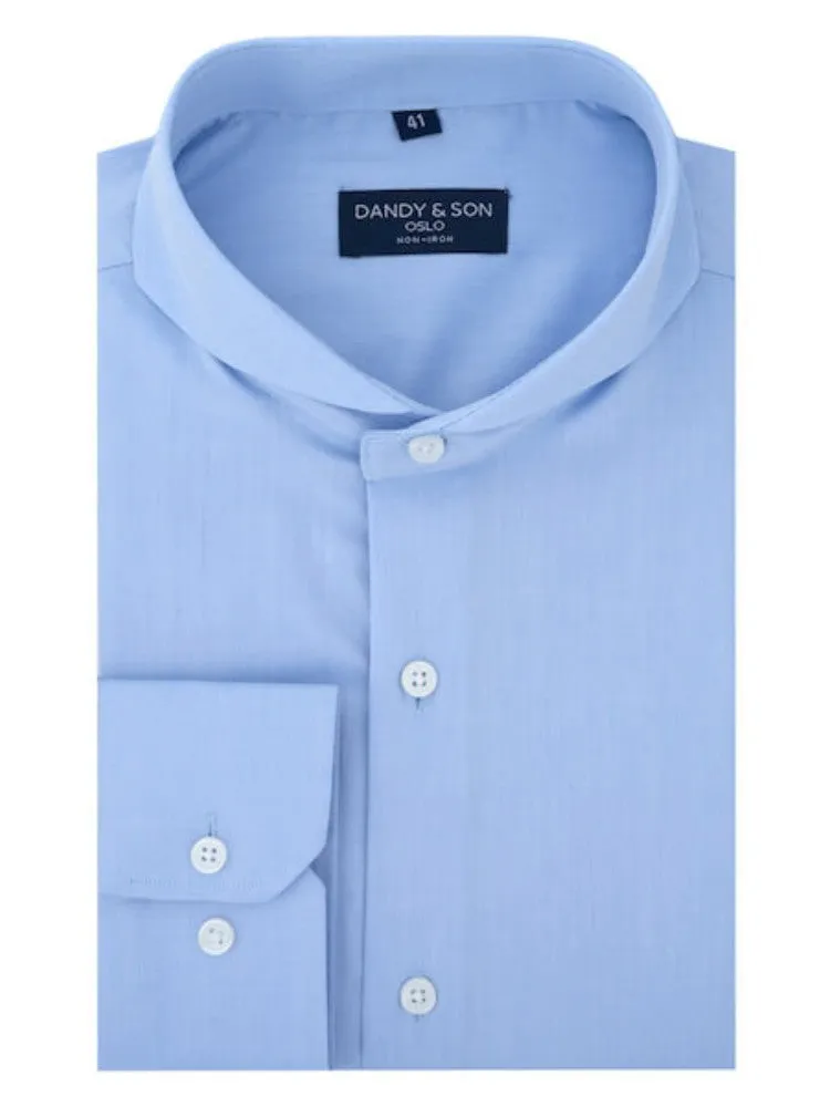 Extreme Cutaway Light Blue Non-Iron Premium Shirt