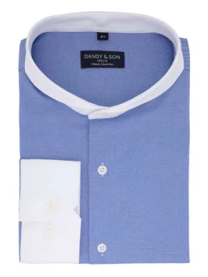 Extreme Cutaway Royal Blue Premium Contrast Shirt