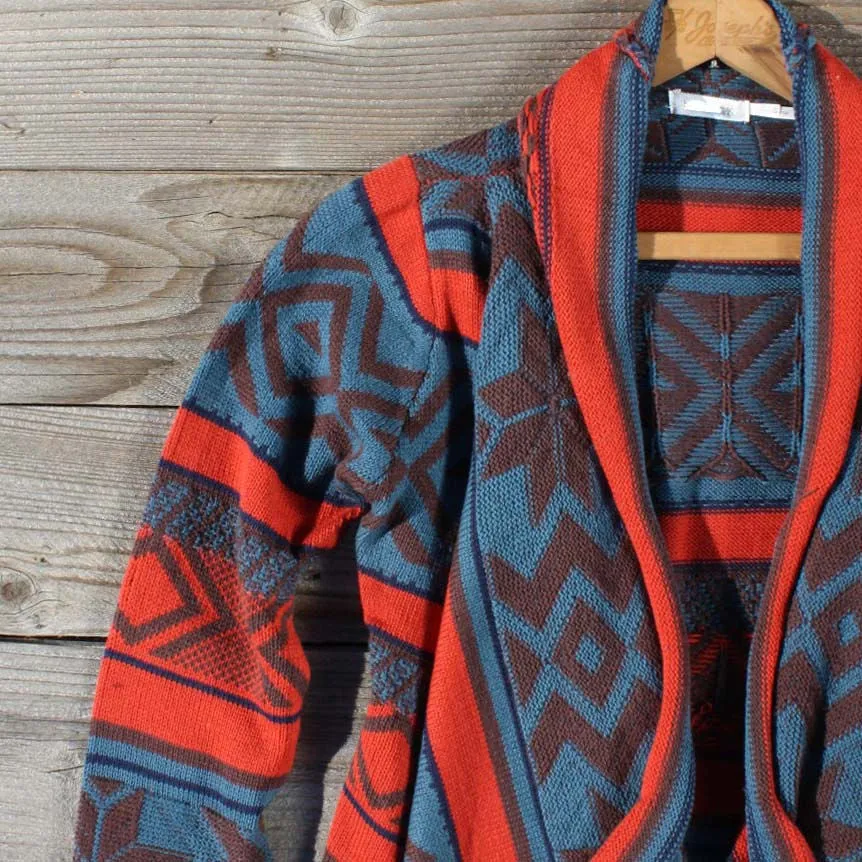 Fabled Canoe Sweater in Rust