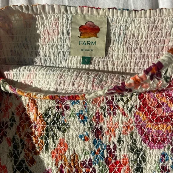 Farm Rio Floral Mini Skirt