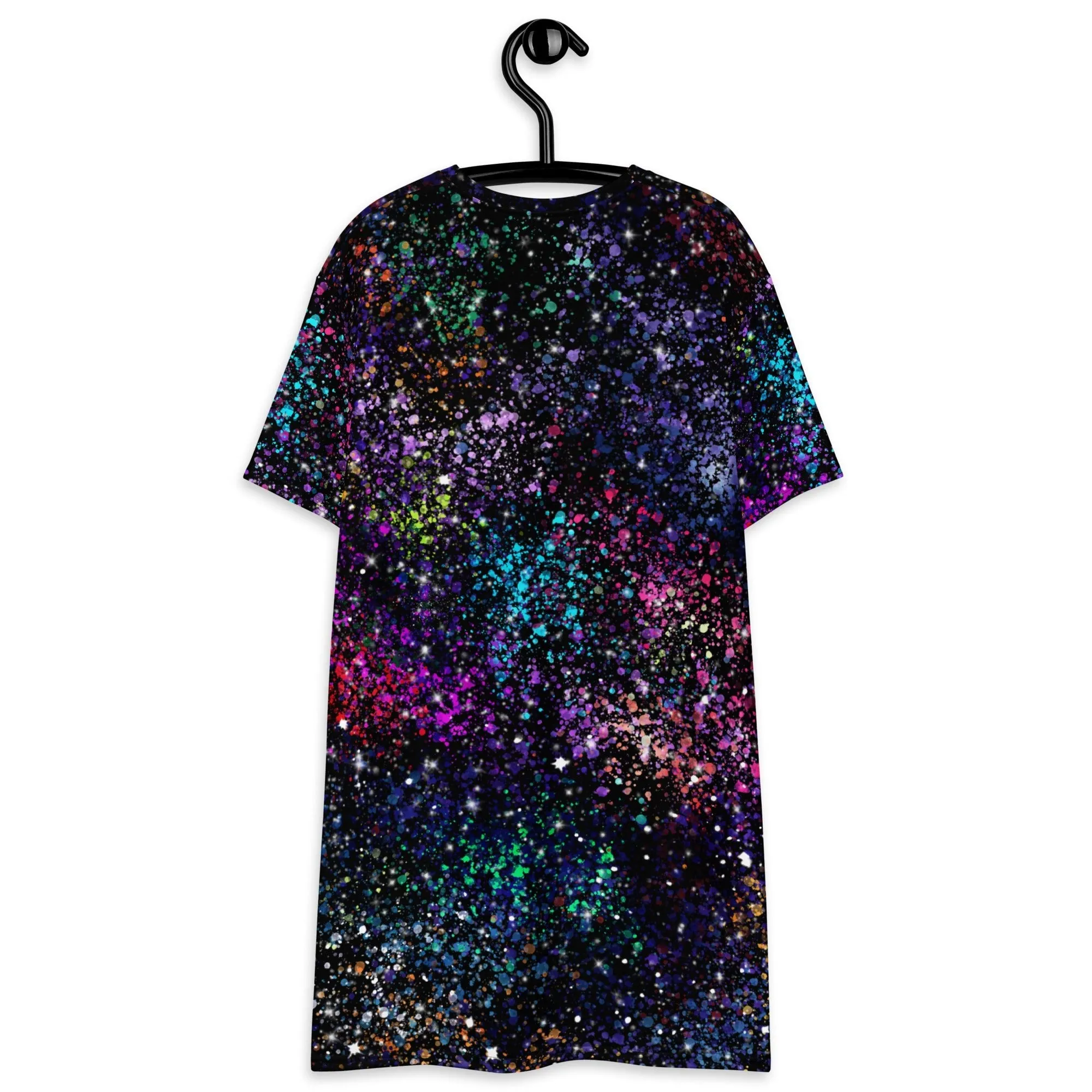 Farris Wheel Galaxy T-shirt Dress