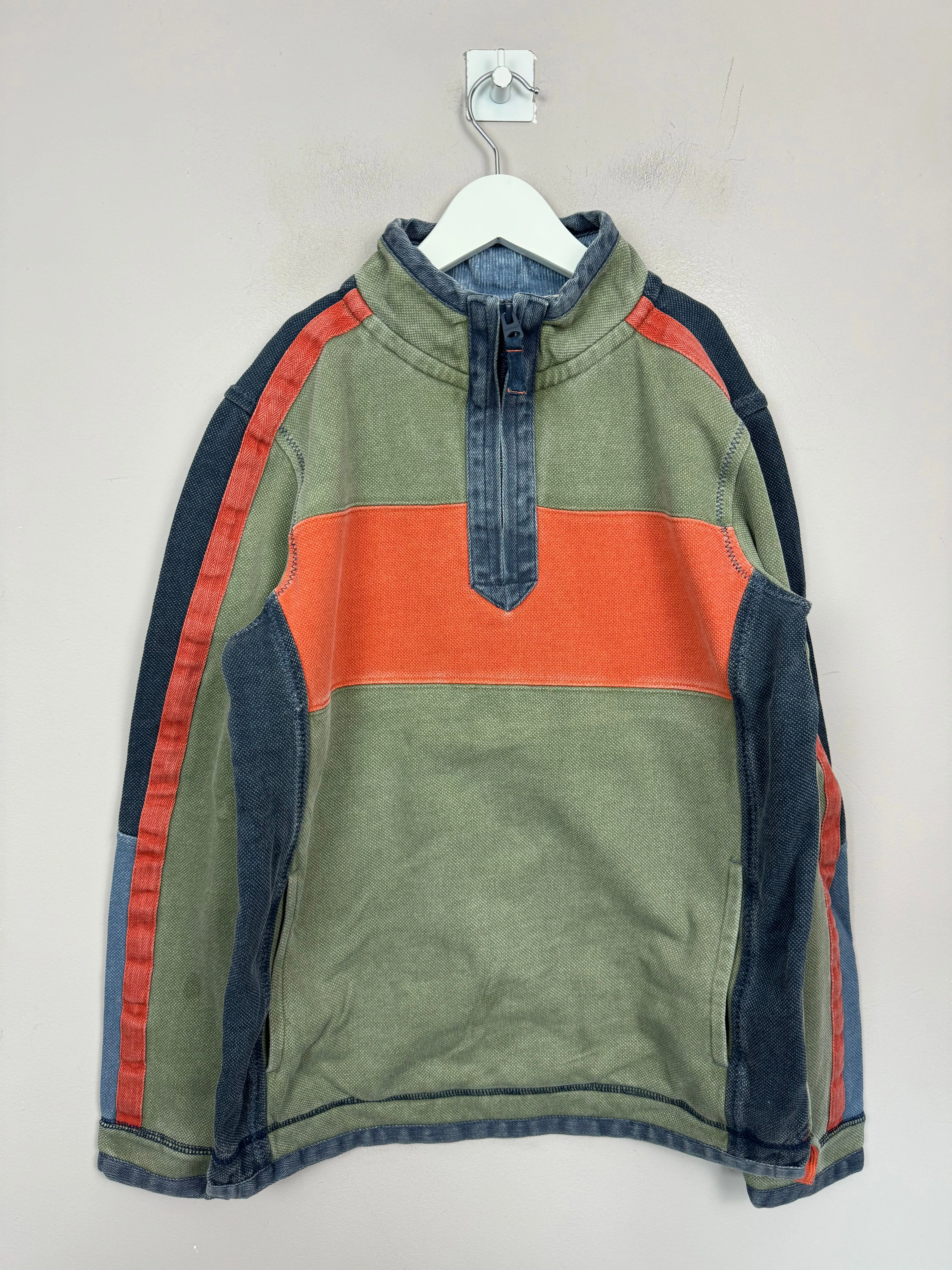 Fat face khaki Airlie Sweatshirt 12-13y