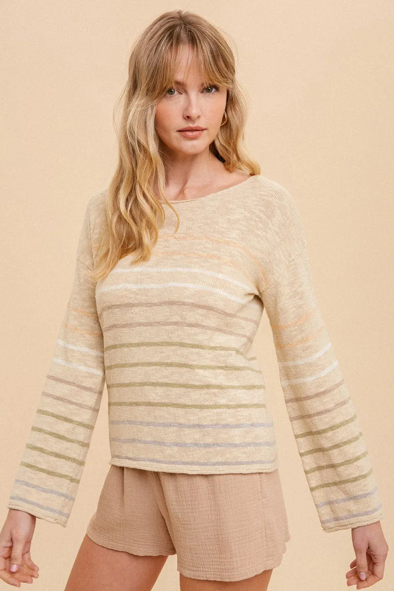 Faye Striped Sweater