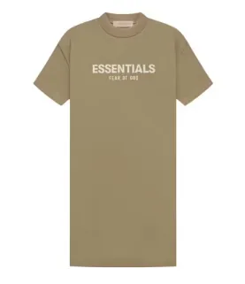 Fear of God Essentials Women's T-shirt Dress Oak