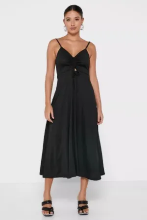 Finally Black Spaghetti Dress