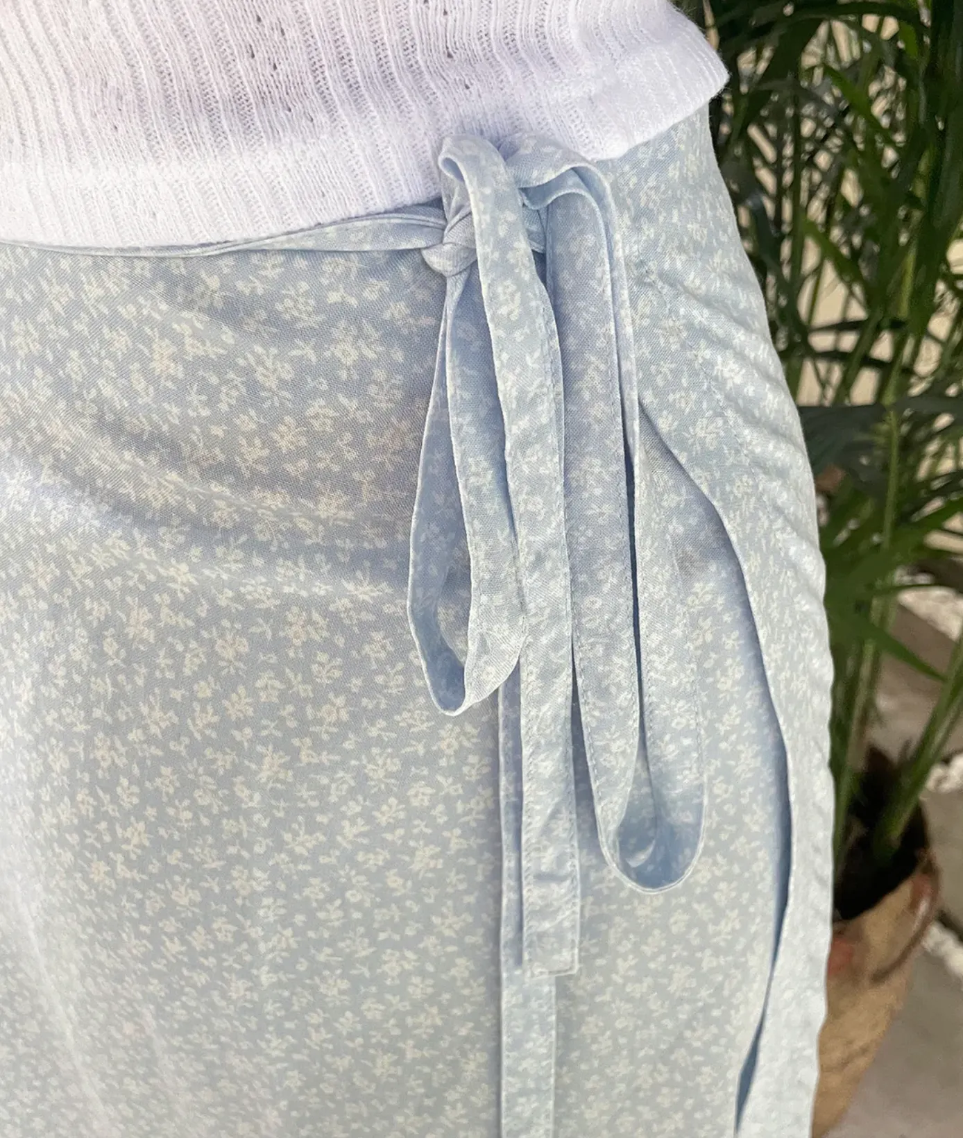 Flowy Wrap Skirt