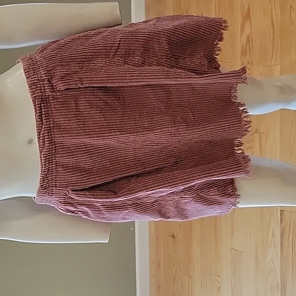 Free People Kendall Corduroy Mini Skirt