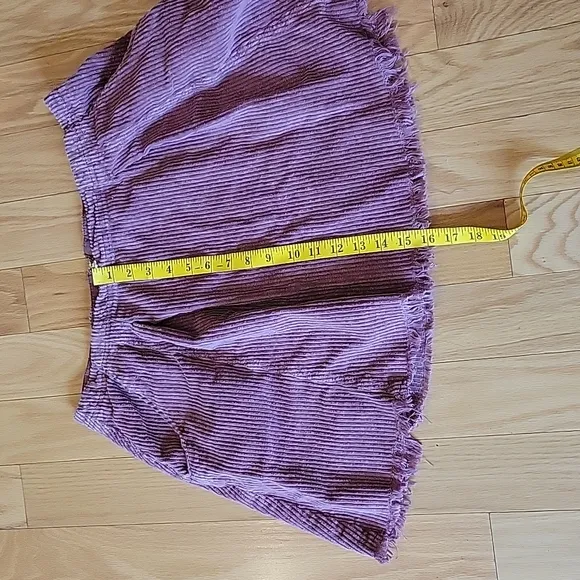 Free People Kendall Corduroy Mini Skirt