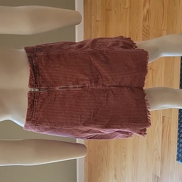 Free People Kendall Corduroy Mini Skirt