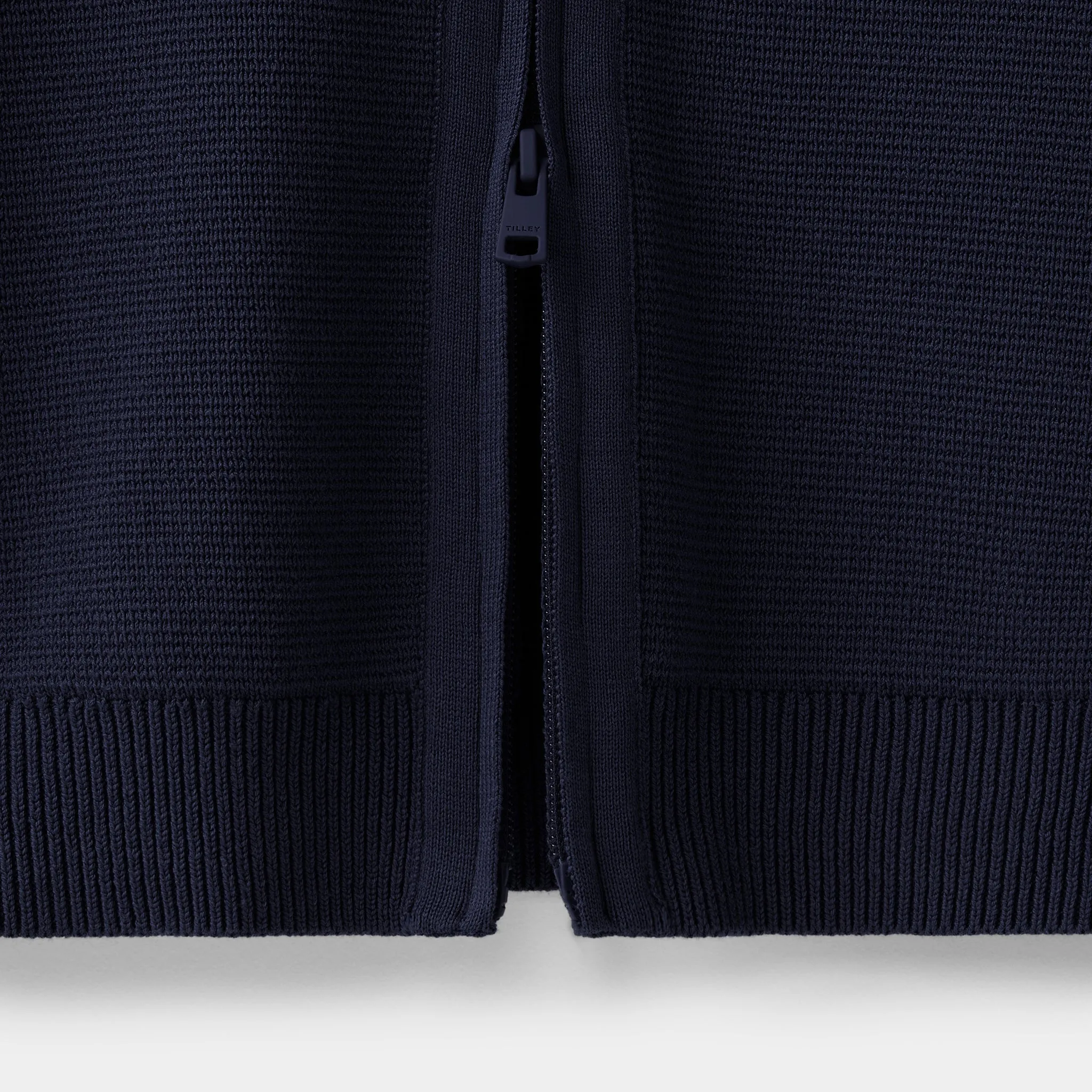Full Zip Cotton Cardigan