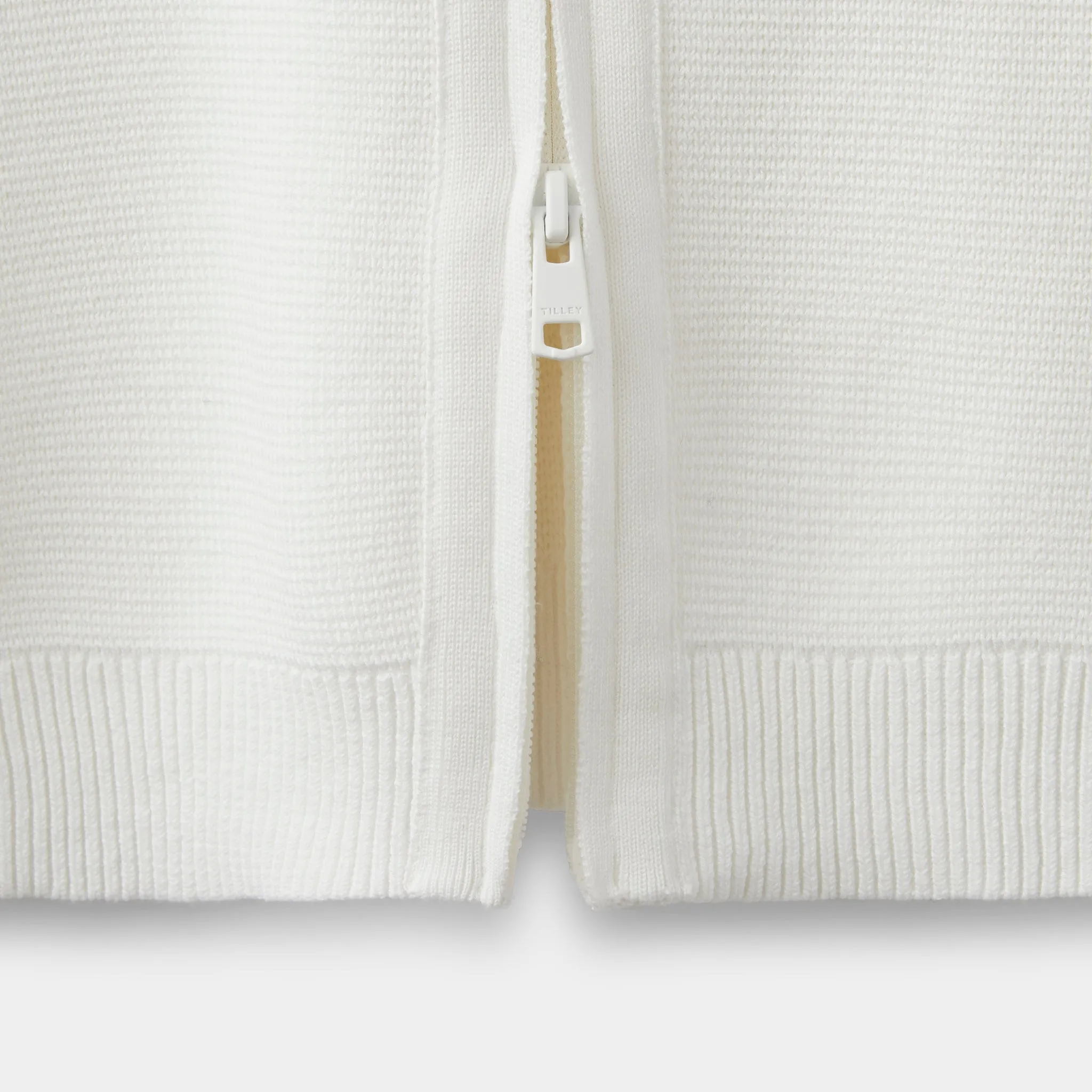 Full Zip Cotton Cardigan