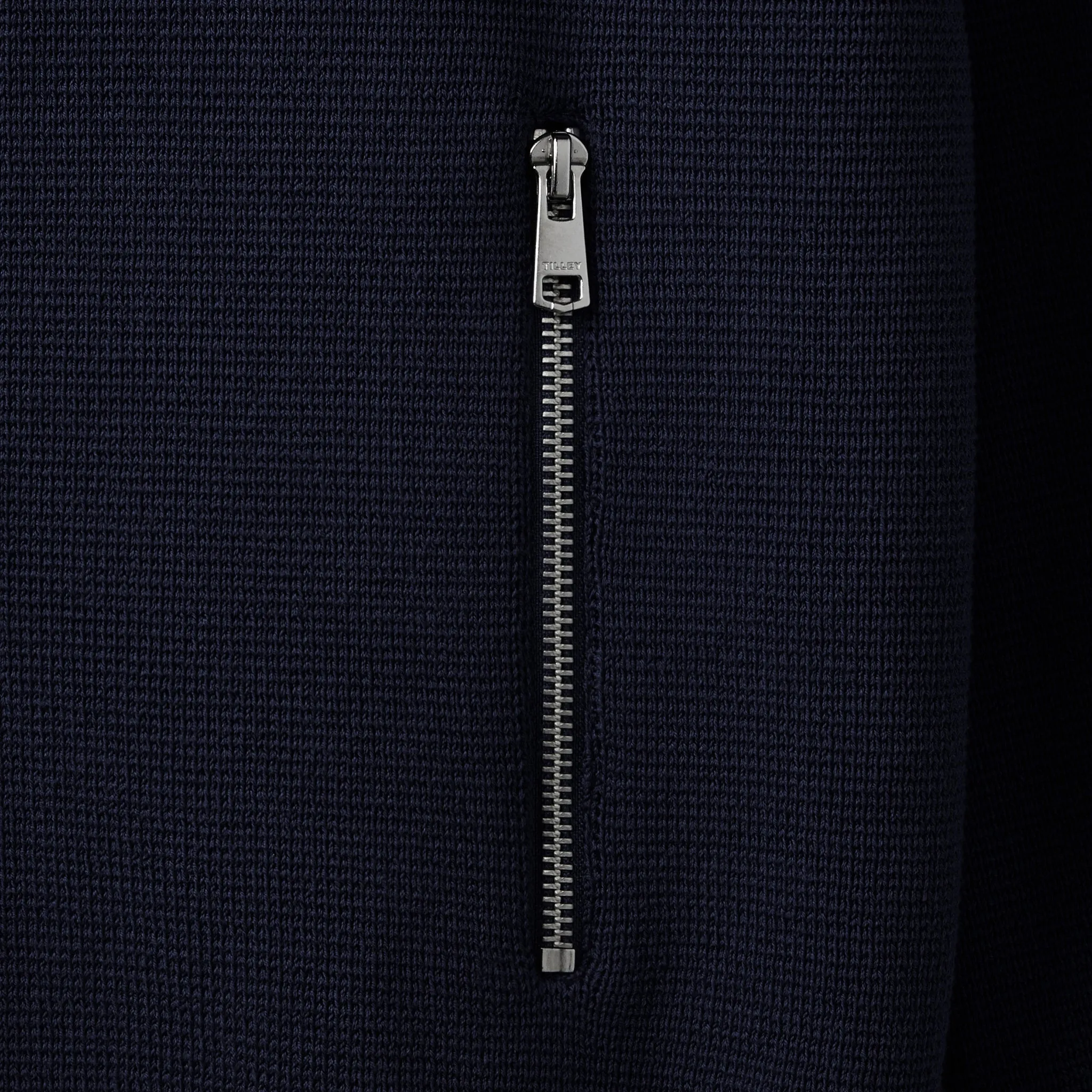 Full Zip Cotton Cardigan
