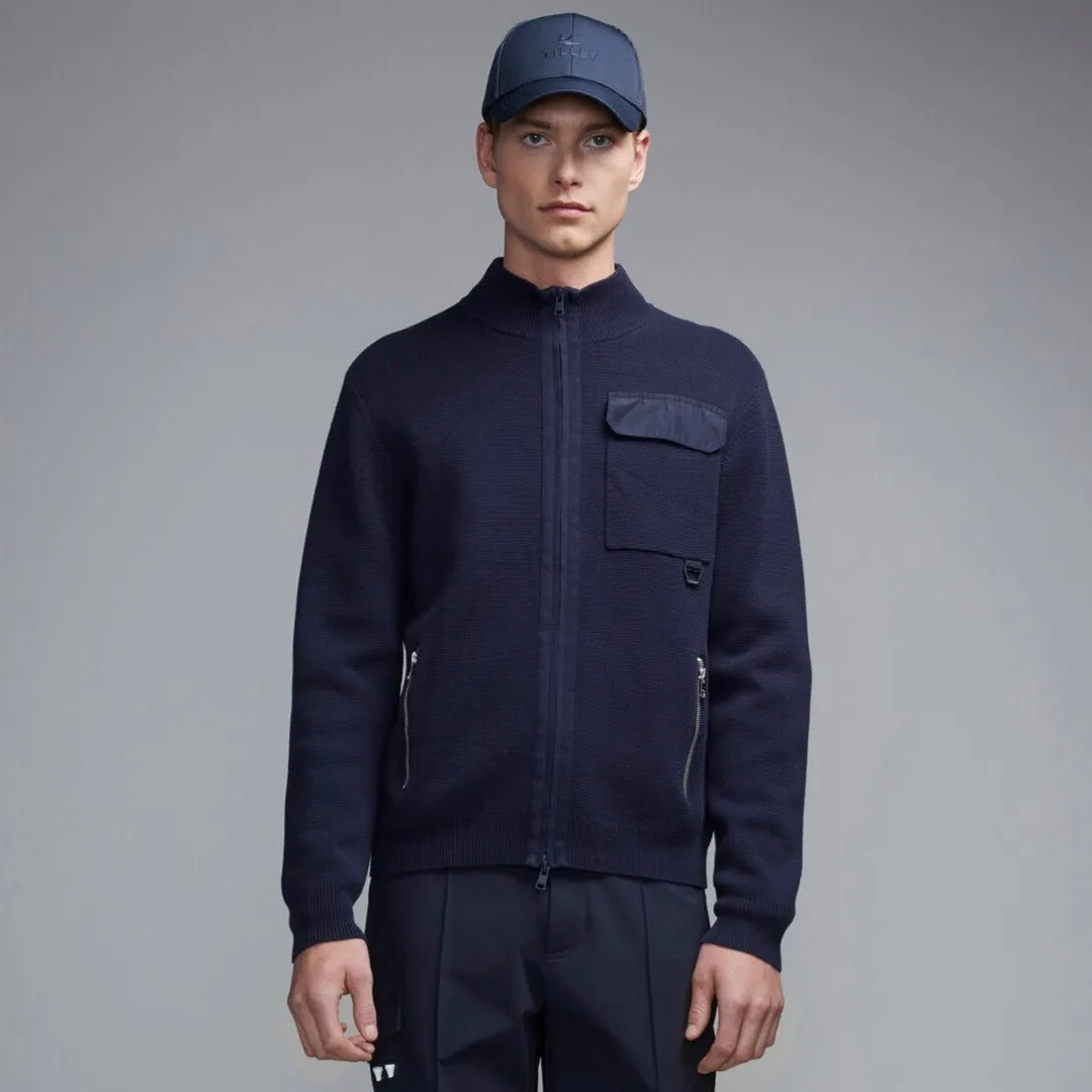 Full Zip Cotton Cardigan