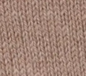 Garter Funnel Neck Cotton Sweater