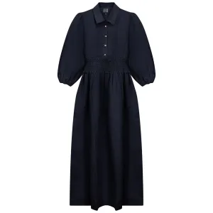 Gem Navy Shirt Dress