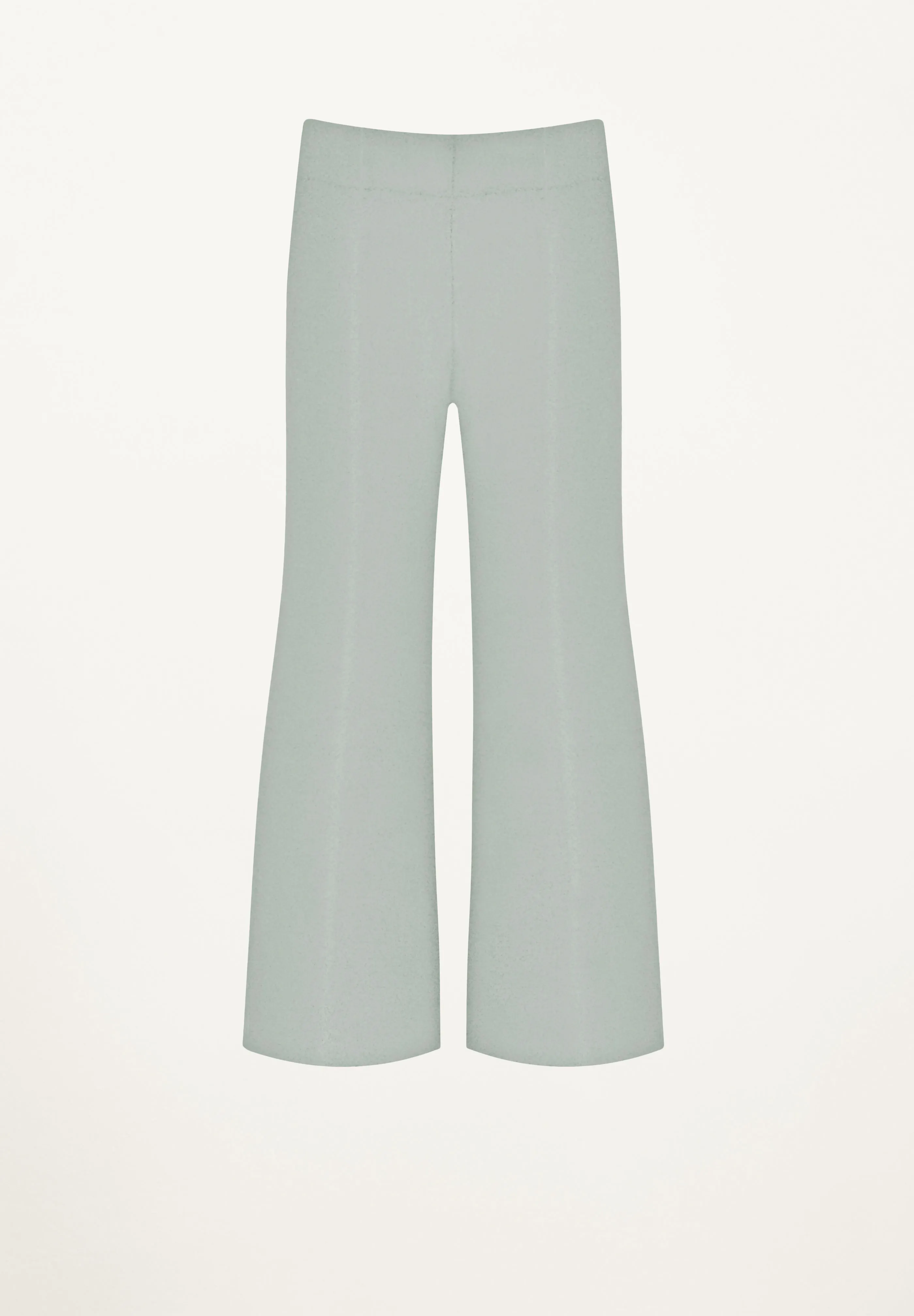Gemma Crop Flared Pant in Jade