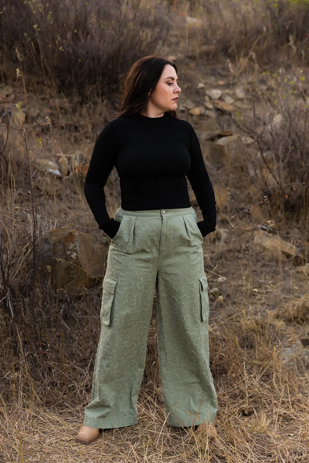 Gina Long Sleeve Crop Top