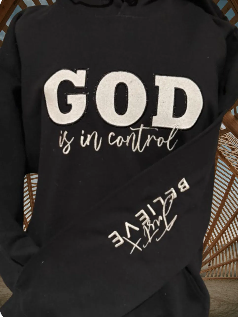 God is in control Sweatshirt