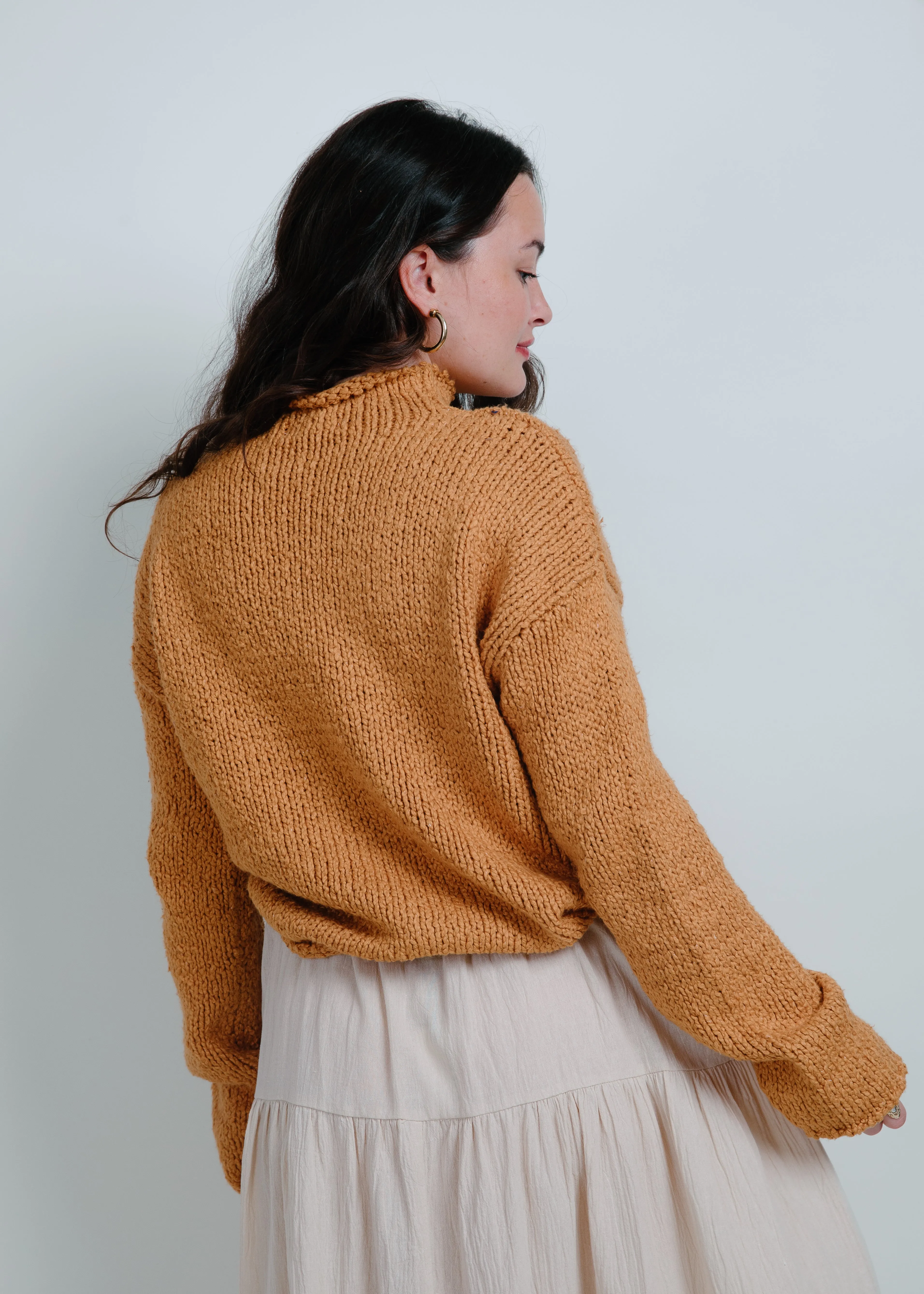 Greta Camel Sweater