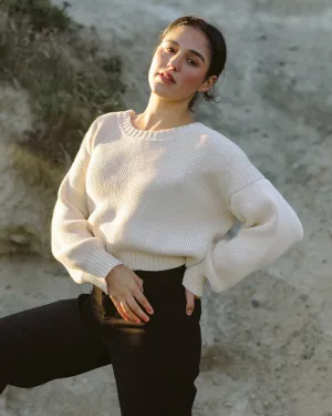 Groove Sweater | Cream