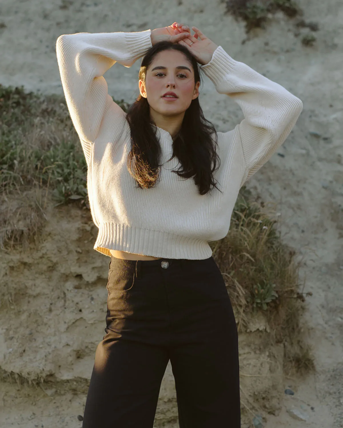 Groove Sweater | Cream