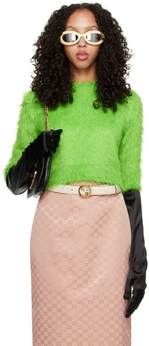 Gucci Green Crewneck Sweater