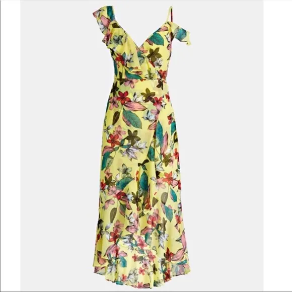 Guess Cheeky Jungle Temma Faux Wrap Dress