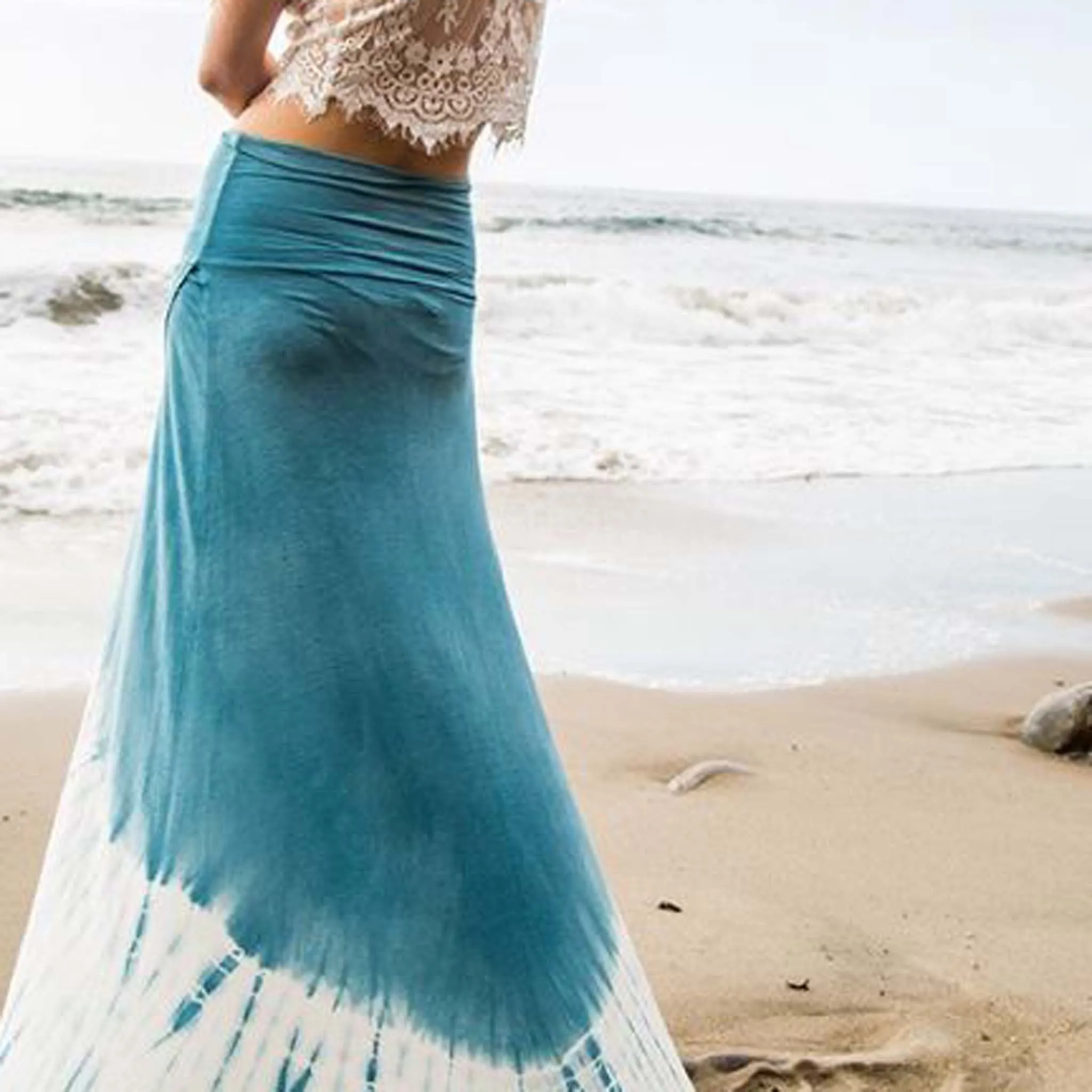 Gypsy Wrap Maxi Skirt