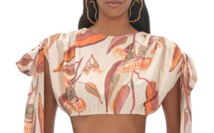 Halima Cropped-Halima Wrap Skirt ::RET