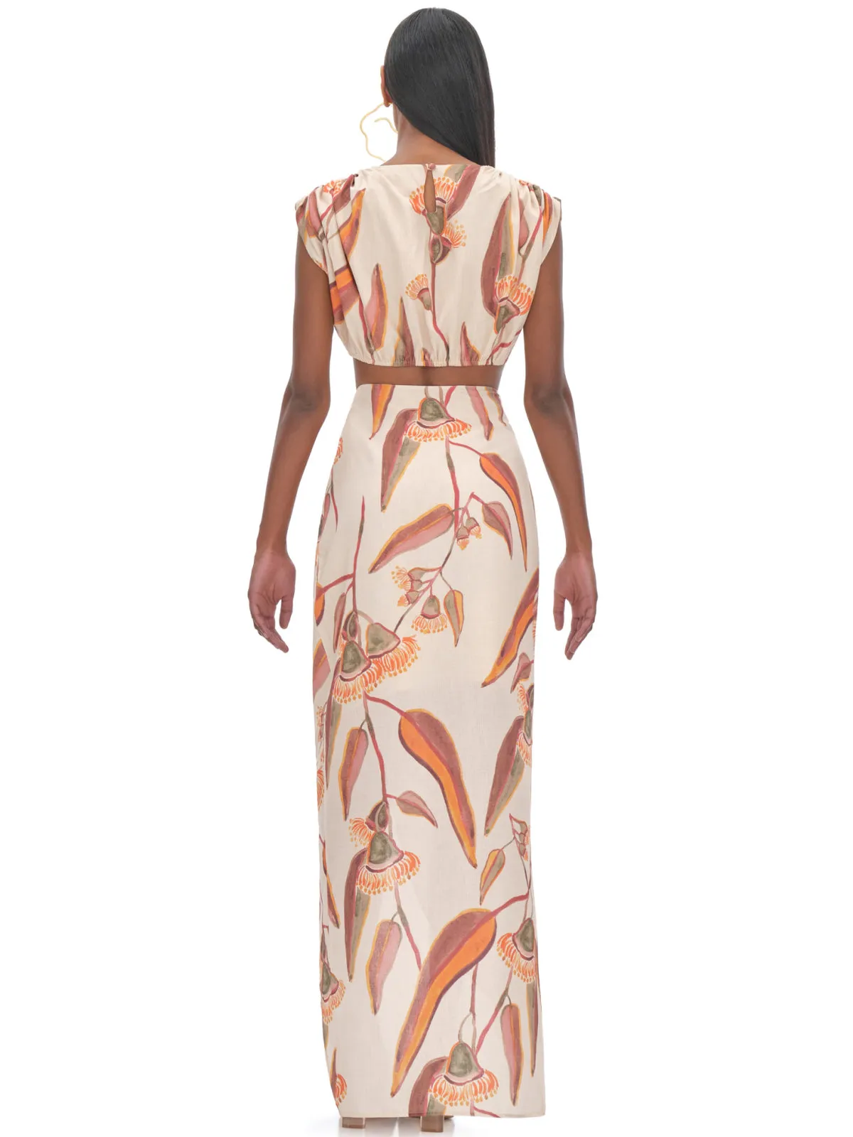 Halima Cropped-Halima Wrap Skirt ::RET
