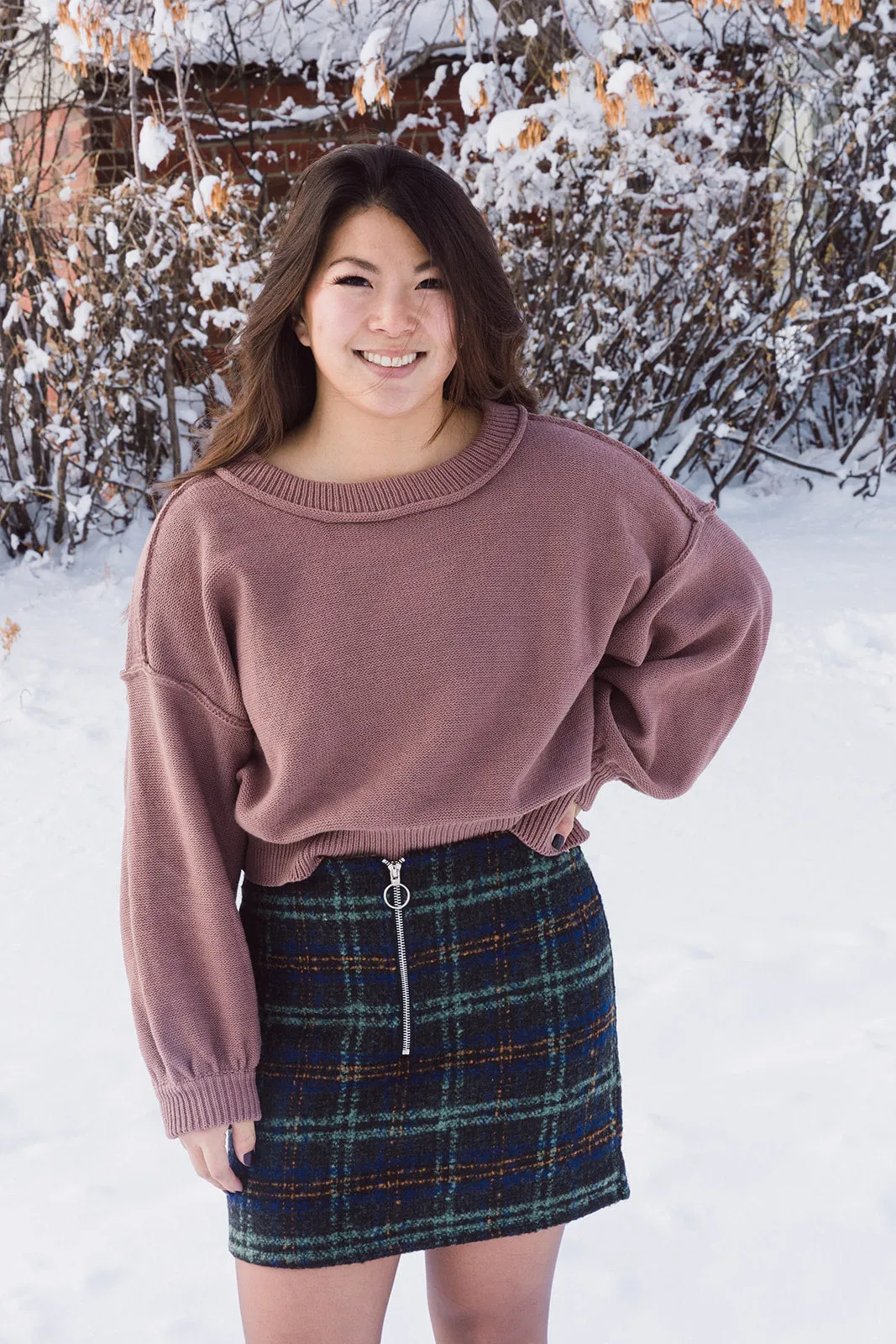 Hattie Seam Detail Sweater