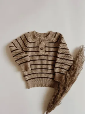 Henry Stripe Knit Sweater