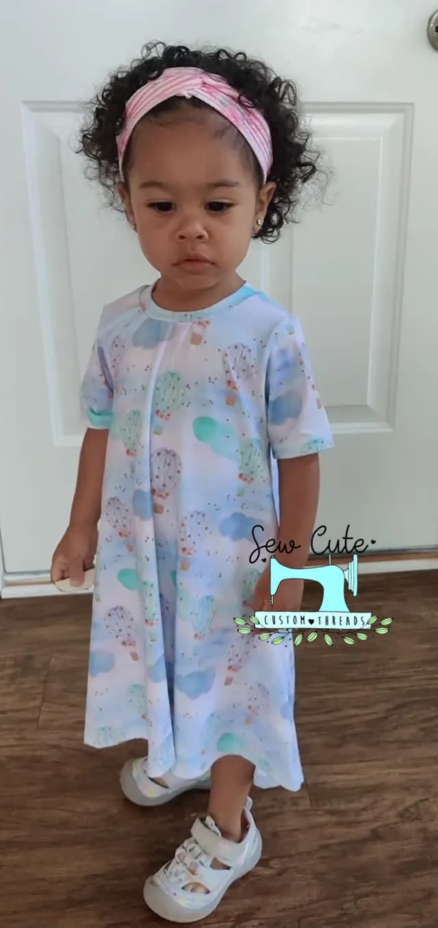 Hot air balloon  T-Shirt Dress