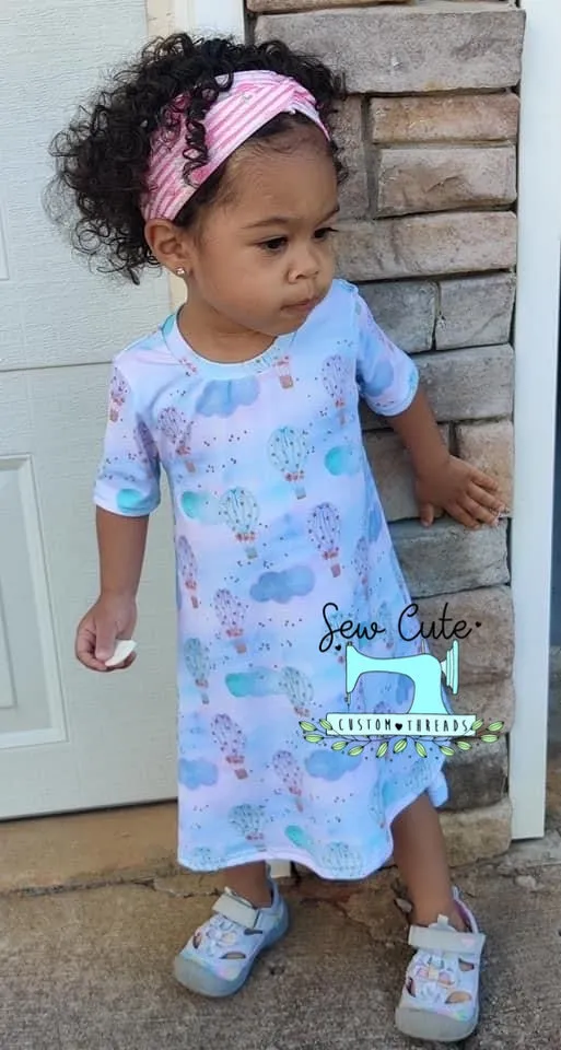 Hot air balloon  T-Shirt Dress