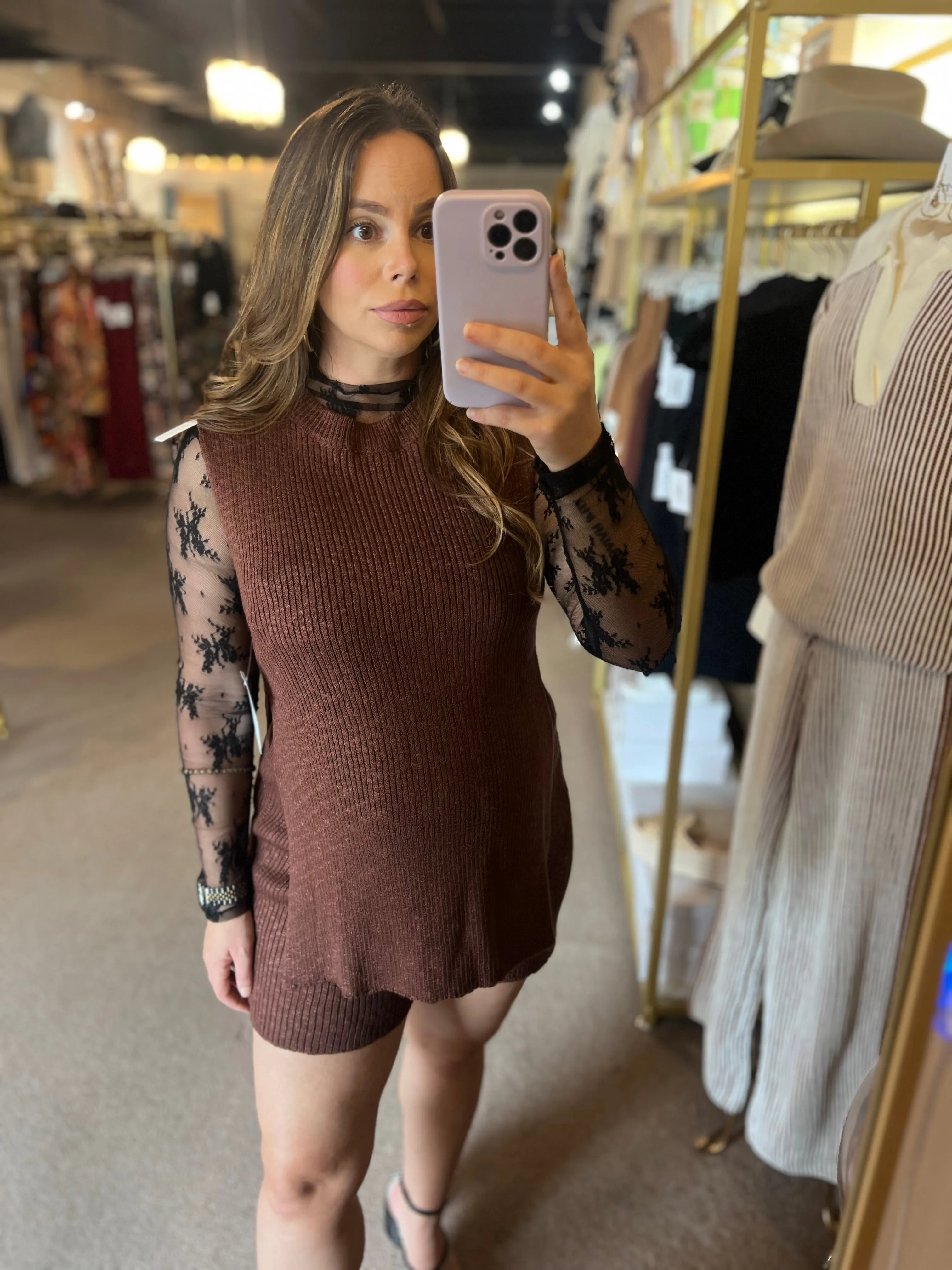 Hot Chocolate Nights Sweater Set